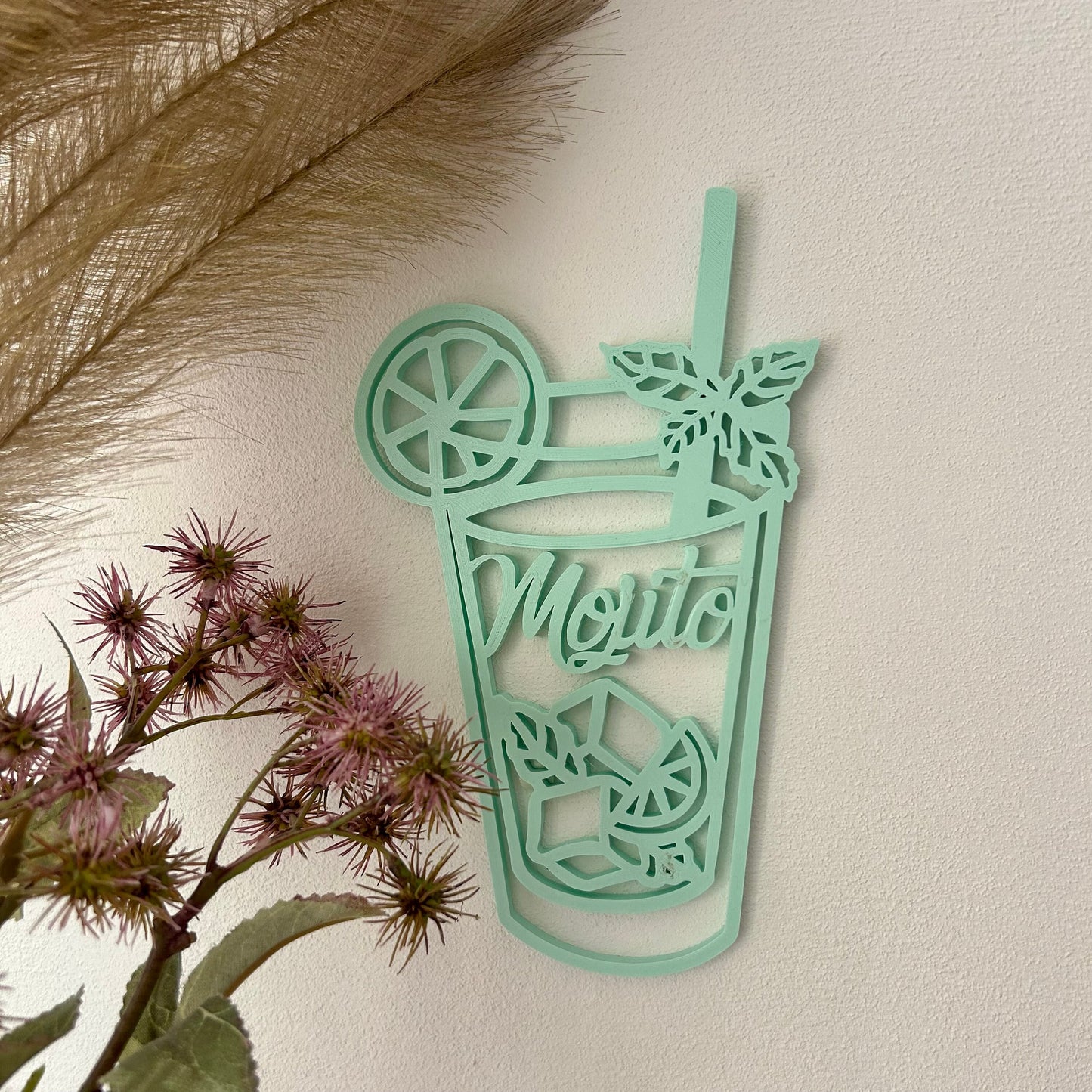 Décoration murale tendance Salon – Thème Spritz & Cocktail Bar – Style Italien – Design Original Personnalisable